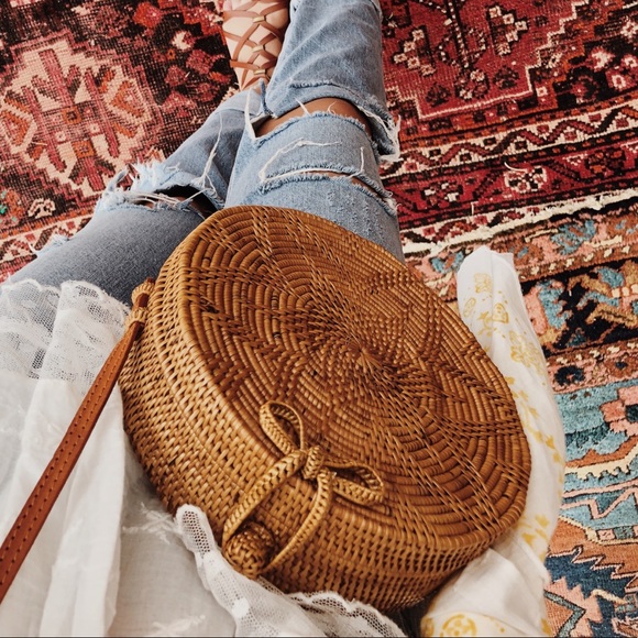 Revolve Handbags - Revolve Basket Bag